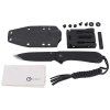 Nóż Civivi Elementum Fixed Tactical Black G10, Black Stonewashed D2 (C2105A)