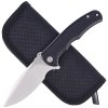 Nóż składany Civivi Mini Praxis Black G10, Satin D2 (C18026C-2)