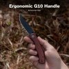 Nóż składany Civivi Clingman Burgundy G10, Black Stonewashed Nitro-V by Taylor Martin Best Damn EDC (C23065-2)