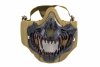 Maska Stalker EVO PLUS Fangs Ear Protection - Tan