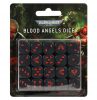 Warhammer 40K - Blood Angels Dice Set - Limited Edition