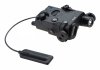 Moduł PEQ-15 typu LA-5C UHP (latarka IR, laser red, laser IR) - czarny