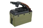 Elektryczny magazynek BOX na 2000 kulek do M249 - olive