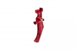 Maxx - Język spustowy CNC Aluminum Advanced Speed Trigger (Style D) - czerwony