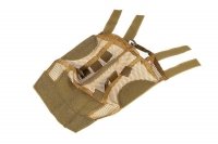 Pokrowiec siatkowy na hełm typu fast (M) - dark earth 