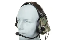 Taktyczny zestaw słuchawkowy C5 HD-14-A - Multicam 