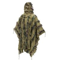 Strój maskujący Leaf Ghillie Poncho - US Woodland (PO-LFG-PO-03) 