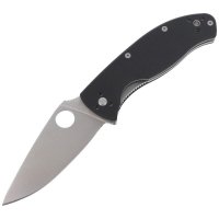 Nóż składany Spyderco Tenacious Black G10, Satin 8Cr13MoV by Eric Glesser (C122GP) 