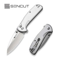 Nóż składany Sencut ArcBlast Silver Aluminium, Satin 9Cr18MoV (S22043B-2) 