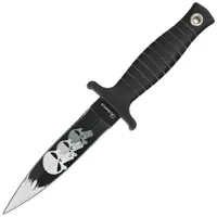 Nóż boot Martinez Albainox 3D Skull Black ABS, Black 3Cr13Mov (32617) 