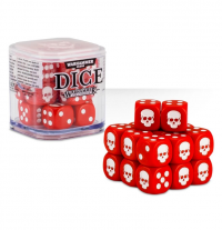CITADEL - Kostki Dice Cube - czerwone 