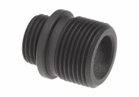Adapter tłumika 14mm CCW do replik GBB - czarny 