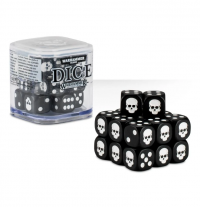 CITADEL - Kostki Dice Cube - czarne 