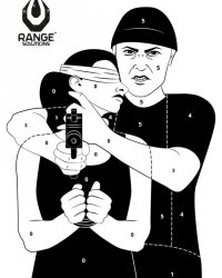Tarcze Strzeleckie Hostage 50szt.