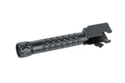 Aluminiowa lufa zewnętrzna do Umarex G19 - Czarna