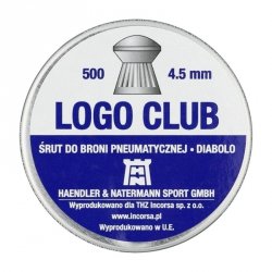 H&N - Śrut diabolo Logo Club 4,5mm 500szt.