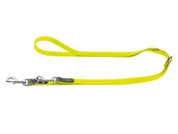 Hunter - Smycz convenience 20/200 neon żółty