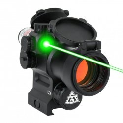 AT3 Tactical - Kolimator LEOS 2 MOA z zielonym laserem