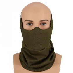 Maska Cygnus Armory Face Warrior Defender - Oliwkowa