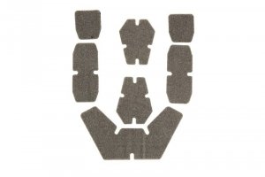Zestaw rzepów na hełmy typu CP - Foliage Green