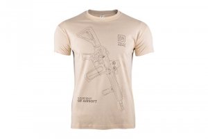 Koszulka Specna Arms - Your Way Of Airsoft 01 - tan