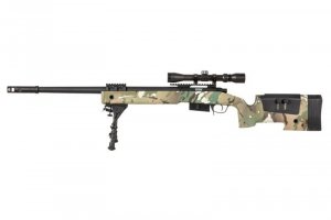 Specna Arms - Replika SA-S03 z lunetą i dwójnogiem - MC