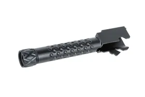 Aluminiowa lufa zewnętrzna do Umarex G19 - Czarna