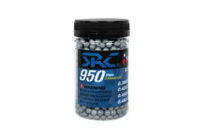 Kulki SRC 0.5g butelka 950 sztuk Szare