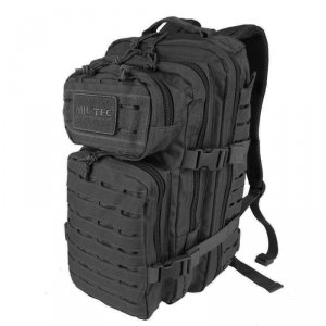 Mil-Tec - Plecak Small Assault Pack Laser Cut - Czarny (14002602)