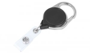 KEY-BAK - Retraktor Retract-A-Badge ID with Carabiner - 0200-731
