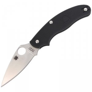 Spyderco - Nóż UK Penknife Black FRN Leaf Shape Plain (C94PBK)