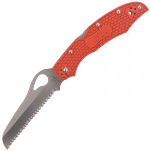 Spyderco - Nóż Byrd Cara Cara 2 Rescue FRN Orange (BY17SOR2)