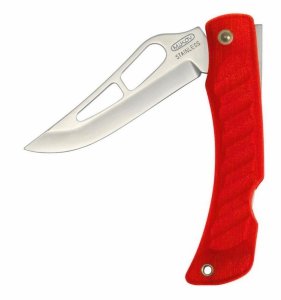 Mikov - Nóż Crocodile Clip Point Folder (243-NH-1/A RED)