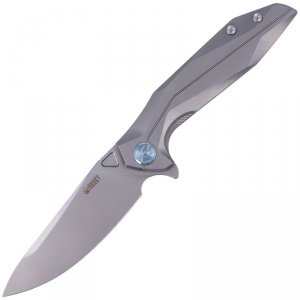 Nóż składany Nova Frame Lock Gray Titanium (KB235F)