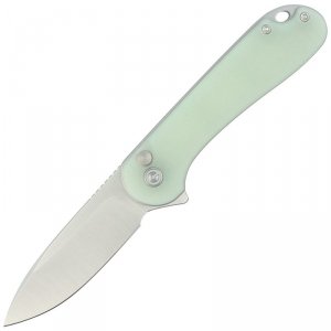 Nóż składany Civivi Button Lock Elementum II Natural G10, Satin Nitro-V (C18062P-2)
