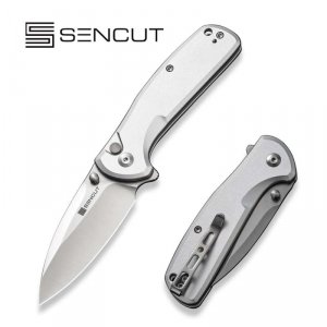Nóż składany Sencut ArcBlast Silver Aluminium, Satin 9Cr18MoV (S22043B-2)