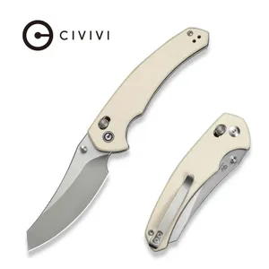 Nóż składany Civivi Sixgill Ivory G10, Satin Nitro-V by Gavko Knives (C24050-2)