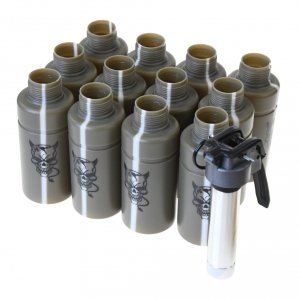 Zestaw Granat dźwiękowy Thunder B + 12 skorup Devil 