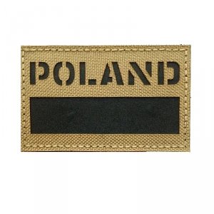 Naszywka POLAND – TAN
