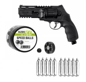 Umarex - Zestaw TR 50 Gen2 (rewolwer, 10szt. CO2, 200szt. kulek, magazynek)