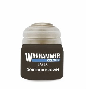 Warhammer Colour - Layer Gorthor Brown 12ml