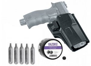 Umarex - Zestaw HDP 50 (pistolet HDP, 5 CO2, 50 kulek, kabura)