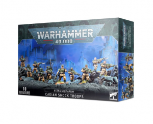 Warhammer 40K - Astra Militarum Cadian Shock Troops