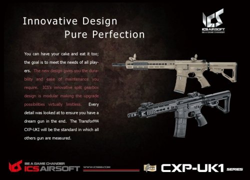 ICS - Replika CXP-UK1 R Transform4 - TAN