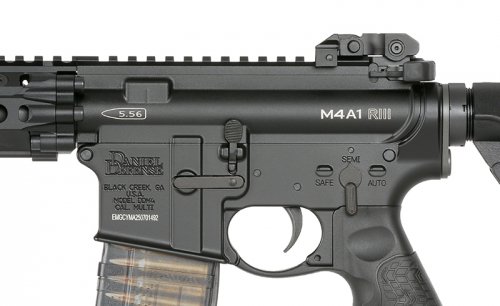 Replika GBBR CGS Daniel Defense DDM4 MK18 RIII 12.5-cala