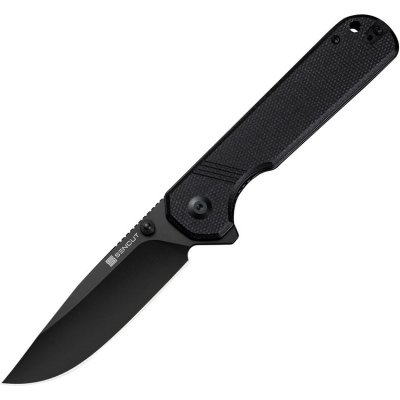 Nóż Sencut Aetheris Black Canvas Micarta (S24095-3)