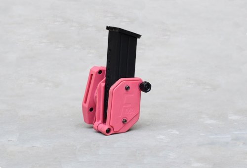 Wielopozycyjna ładownica na magazynek pistoletowy - różowa