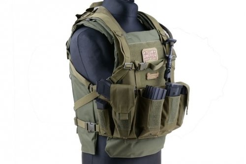 Kamizelka typu Chest Rig - czarna