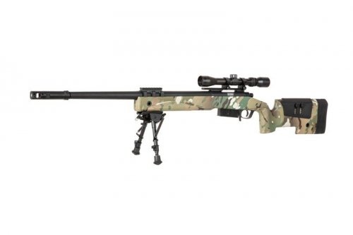 Specna Arms - Replika SA-S03 z lunetą i dwójnogiem - MC
