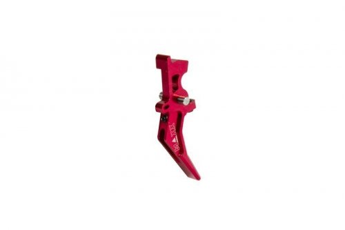 Maxx - Język spustowy CNC Aluminum Advanced Speed Trigger (Style B) - czerwony